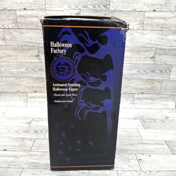 Gemmy Ind. Animated Freestanding Halloween Factory 11" Dracula Figure - Picture 10 of 10